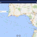 MarineTraffic-south Lisbon