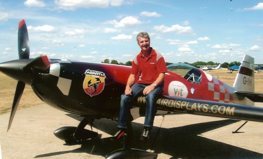 Mark Jefferies at the Panshangar aerobatics day 2010