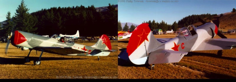 Wanaka airshow YAK 50 flown by Mark Jefferies