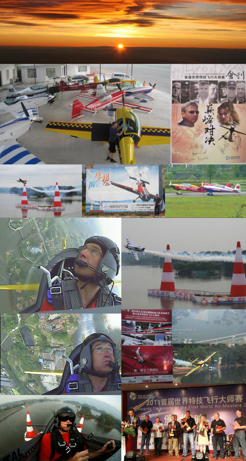 World air masters pilots and Air shows in China