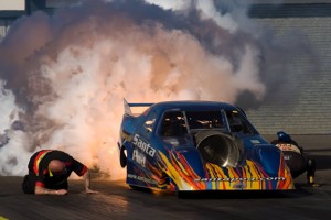 santa pod air display thunderball jet car