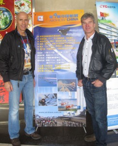 Yves Rossy and Mark jefferies